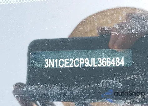 2018 Nissan Versa Note S из США, поврежденный, VIN 3N1CE2CP9JL366484